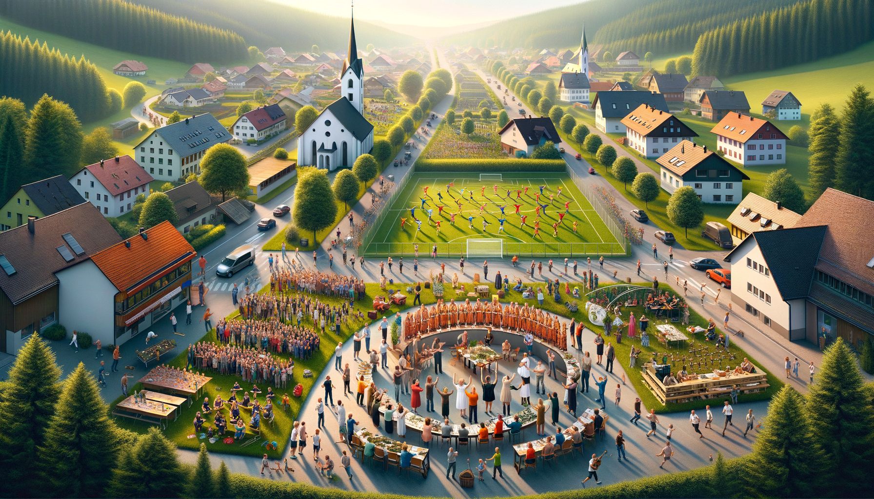 Berichte über lokale Vereine